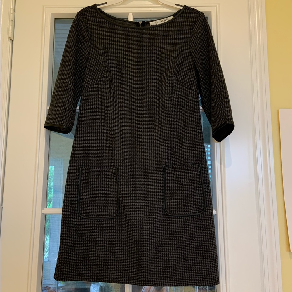 Max Studio Houndstooth Dress